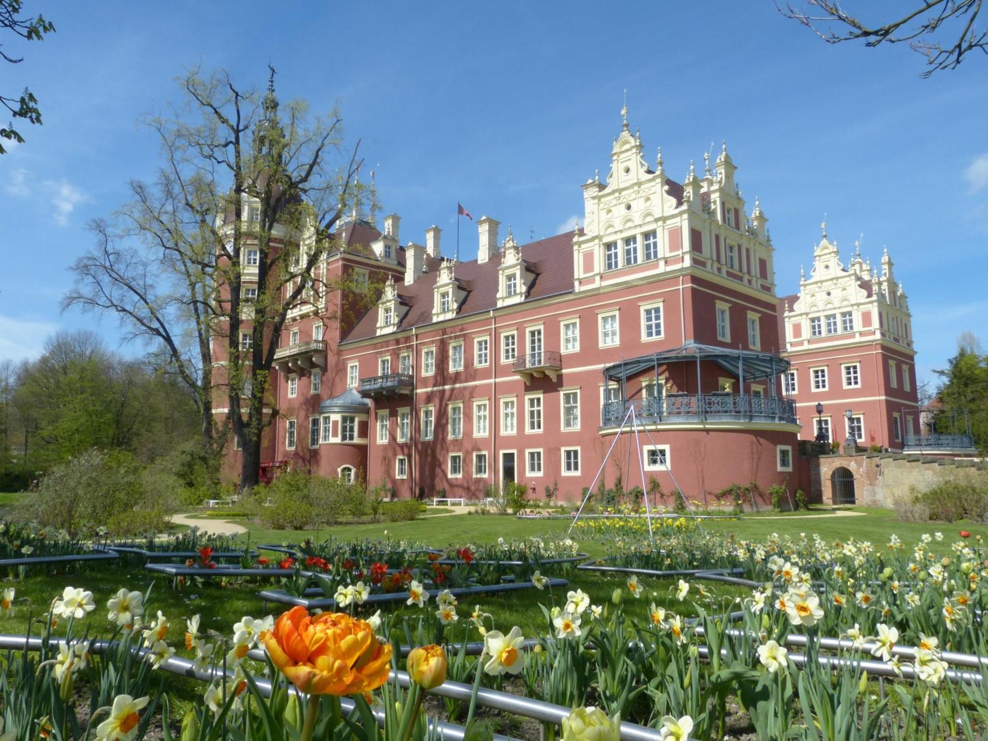 Pension Am Park Бад-Мускау Экстерьер фото